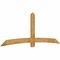 Ekena Millwork Bellingham Rough Sawn Timber Gable Bracket, Western Red Cedar, 108"W x 40"H x 2"D x 6"F, 9/12 Pitch GBW108X40X0206BEL00RWR - alternate 2